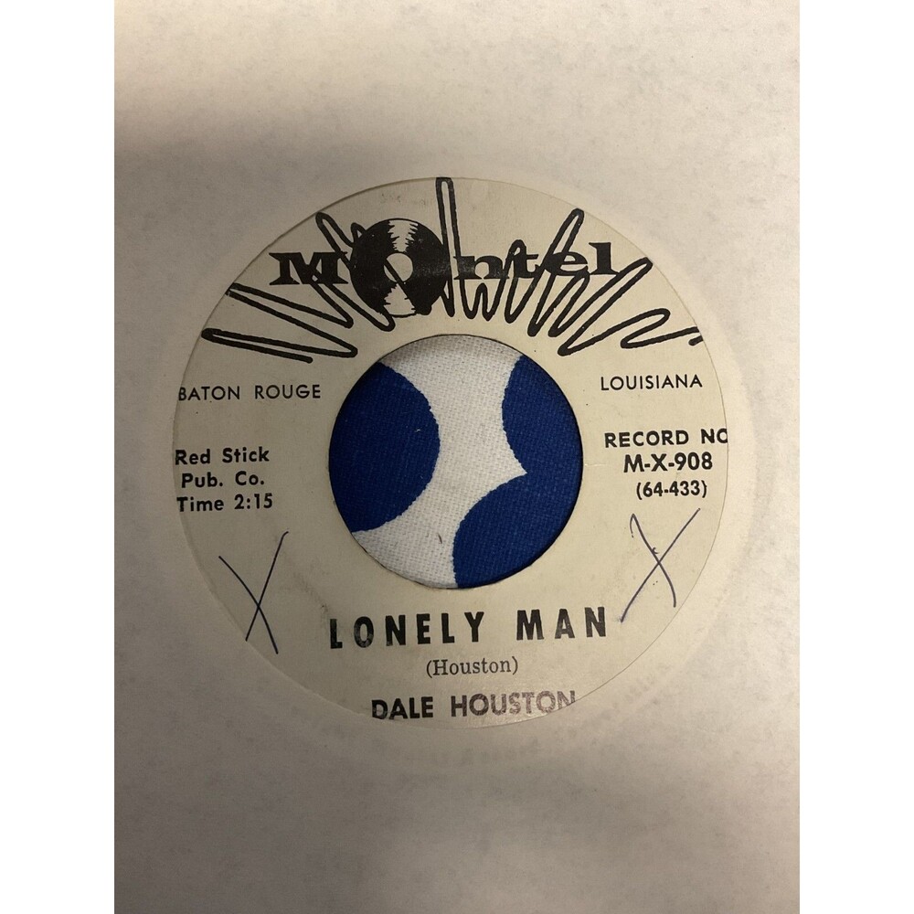 Dale Houston – (Big Bad) City Police 1961 Montel Louisiana Rock & Roll 45 B4 - Picture 2 of 2